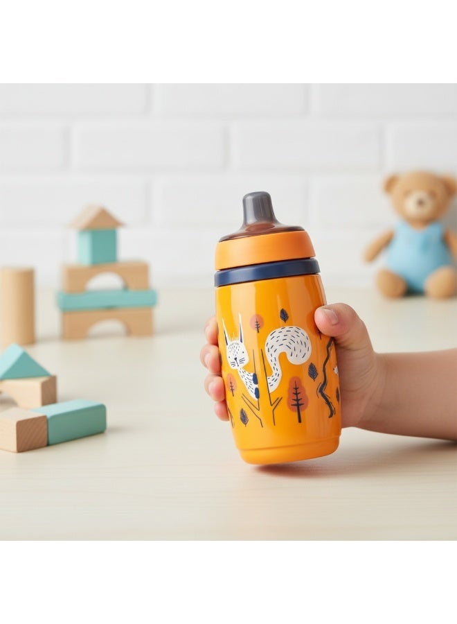 Tomme Tippee Tommee Tippee Superstar Insulated Sportee Bottle 266ml – Leak-Proof, BPA-Free, for Babies 12m+, Orange - Image 3