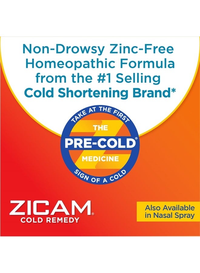 Zicam رذاذ أنف لعلاج البرد بدون تسرب مع المنثول المبرد والأوكالبتوس، هوميوباتي، خالي من الزنك، دواء قبل البرد، يقلل من مدة البرد، 0.5 أونصة - Image 5