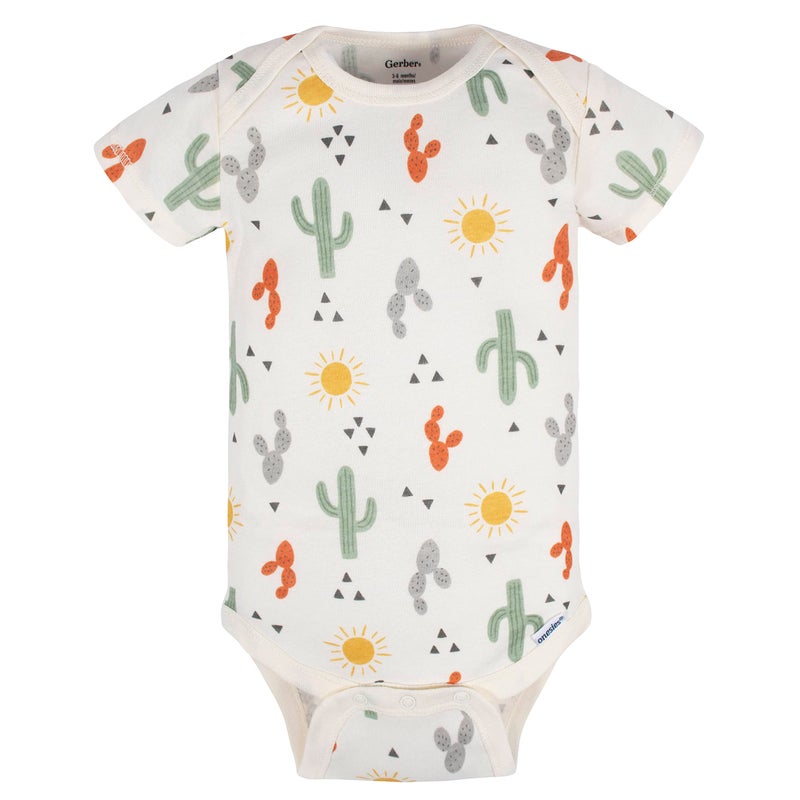 Gerber Unisex Baby 5-Pack Short Sleeve Variety Onesies Bodysuits Southwest Newborn - Image 2