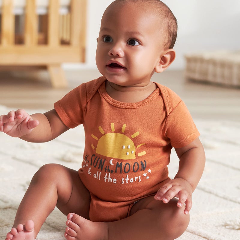 Gerber Unisex Baby 5-Pack Short Sleeve Variety Onesies Bodysuits Southwest Newborn - Image 4