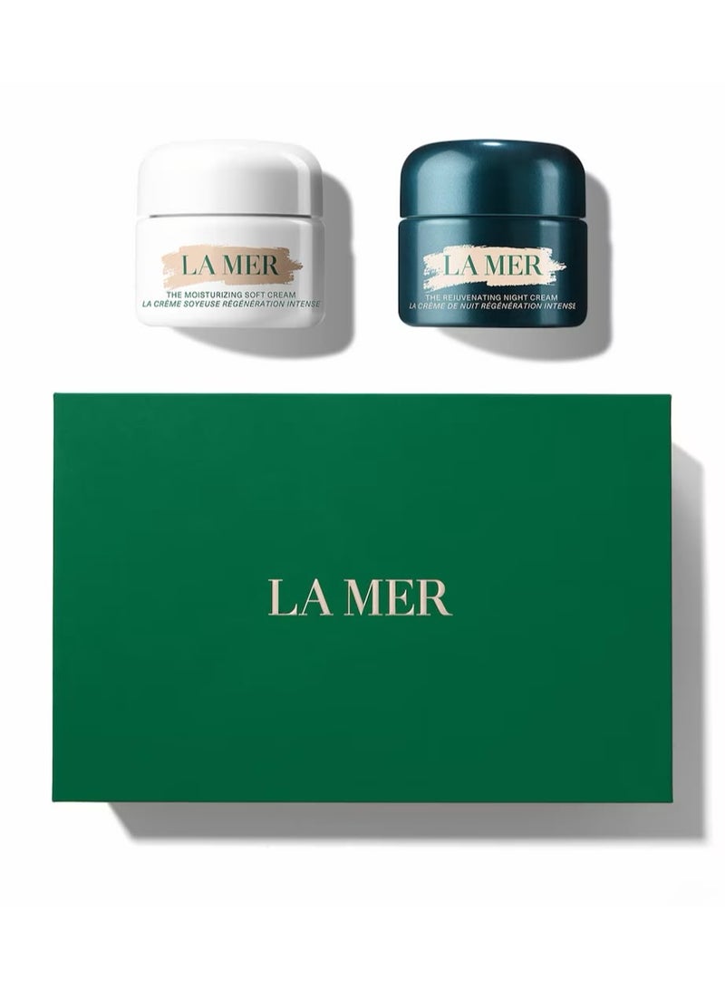 مجموعة هدايا LA Mer The Ritual للعناية بالبشرة للنهار والليل - Image 4