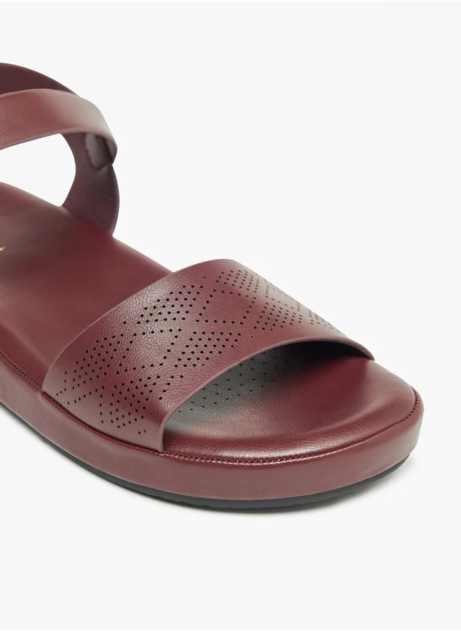 Le Confort Textured Floaters with Hook and Loop Closure