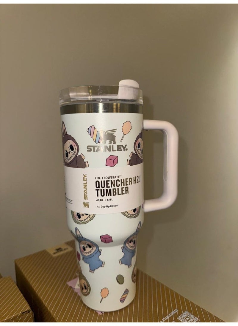 Stanley H2.0 FlowState 40oz Tumbler – Labubu Edition - Image 1