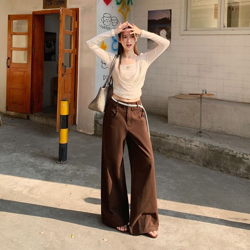 Unisex Classic Denim Jeans Loose Fit Daily Outdoor Wear - Image 1