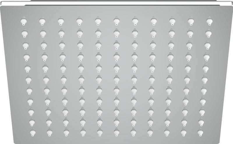 Auriga AURIGA Rain Shower | 200mm X 200mm | Stainless Steel 304 | Mirror Finish | Premium Grade | Strong & Durable | 100% Openable & Tiltable | Easy Clean Silicon Nozzles | SMS200-N - Image 2