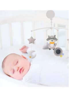 Generic Bedside rotating music bell soothing wind chime rattle baby 0-1 years old music bed bell baby toy  - Image 5