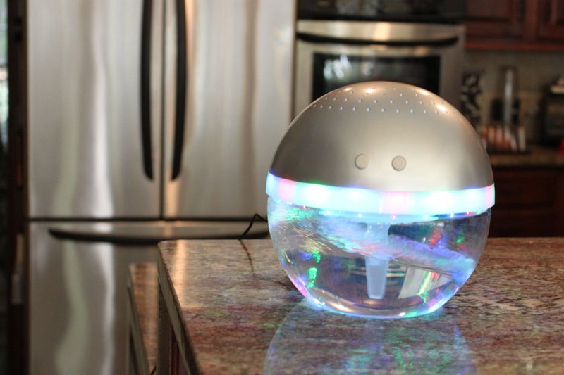 EcoGecko Magic Ball air revitalizer, Silver - Image 3