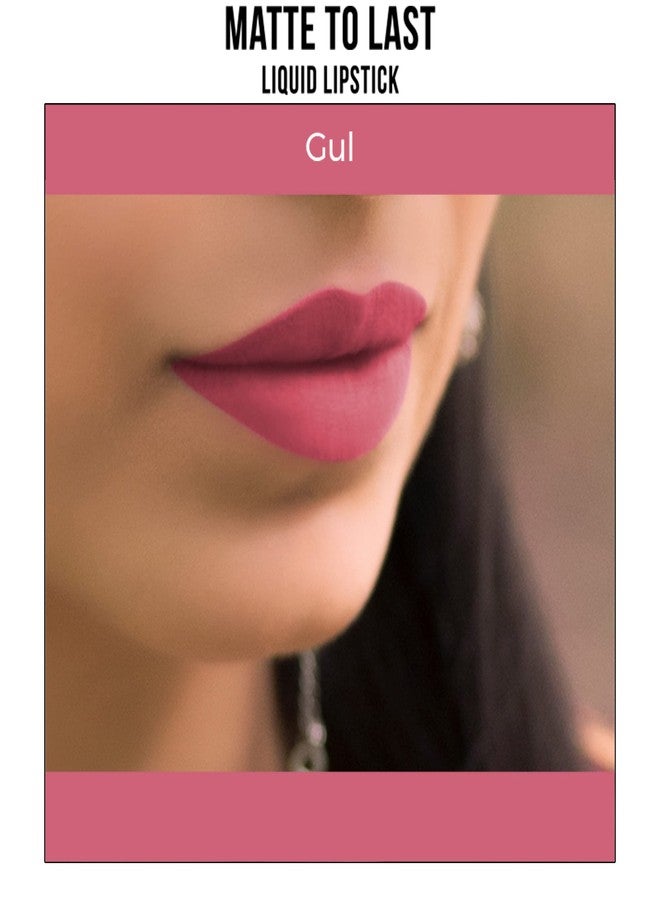 Nykaa Matte to Last Liquid Lipstick - 17 (Gul) 5 ml - Image 3