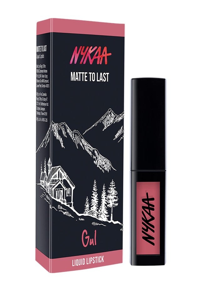 Nykaa Matte to Last Liquid Lipstick - 17 (Gul) 5 ml - Image 4