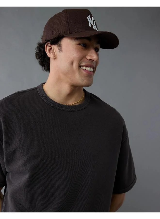 American Eagle Your go-to tee, but with an elevated, sporty vibe in twill cotton fabric.