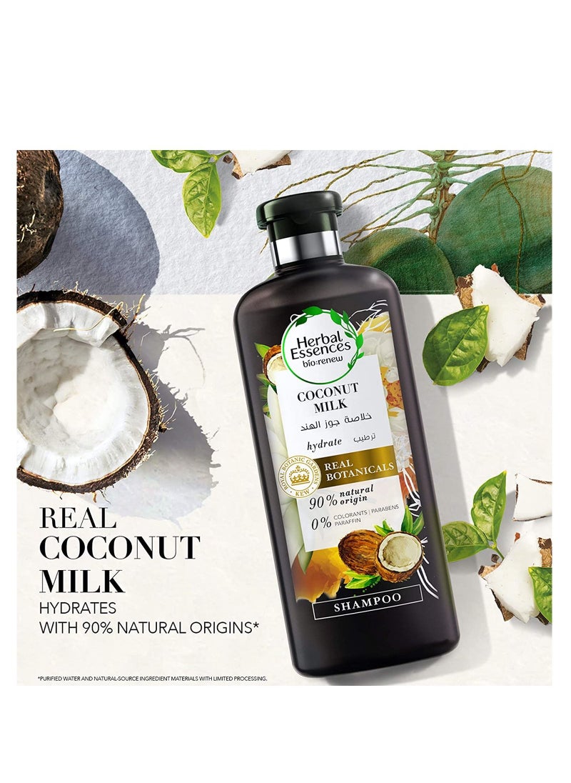 Herbal Essences Bio Renew Coconut Milk Shampoo 400ml with Conditioner 400ml  - Image 2