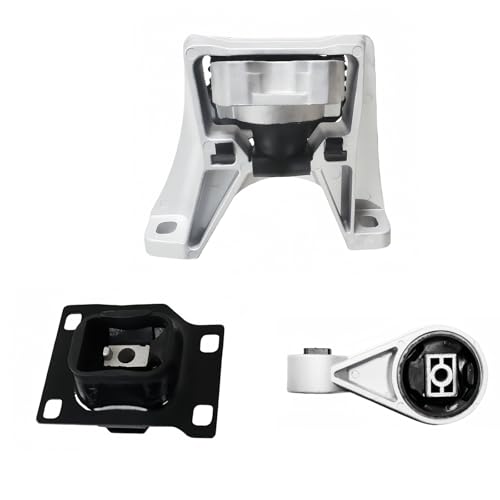 Yllshengyu Engine Motor Transmission Mount Kit Compatible with Ford Transit Connect 20102013 20L Focus 20052007 20L 20032007 23L Replaces OE A5495 A2939 A2986 Set of 3 - Image 1