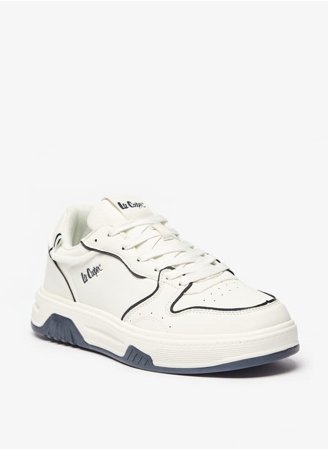 Lee Cooper - Mens Panelled Lace-Up Sneakers - Image 1