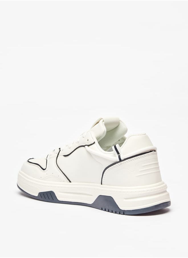 Lee Cooper - Mens Panelled Lace-Up Sneakers - Image 1