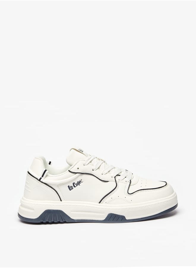 Lee Cooper - Mens Panelled Lace-Up Sneakers - Image 1