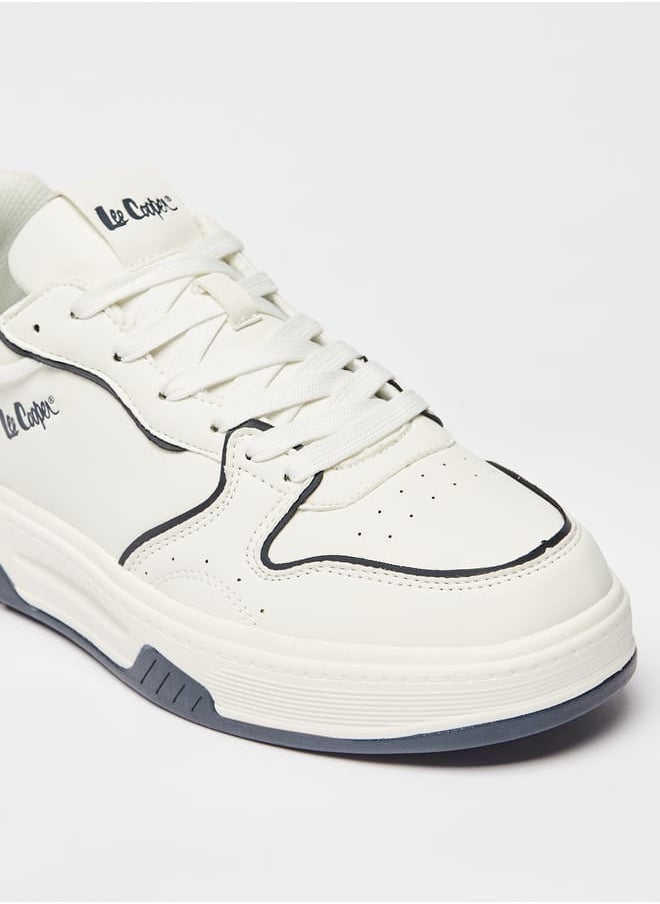 Lee Cooper - Mens Panelled Lace-Up Sneakers - Image 1