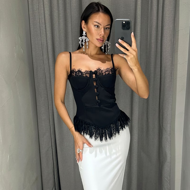 Women's Lace Camisole Top for Commute - Image 4