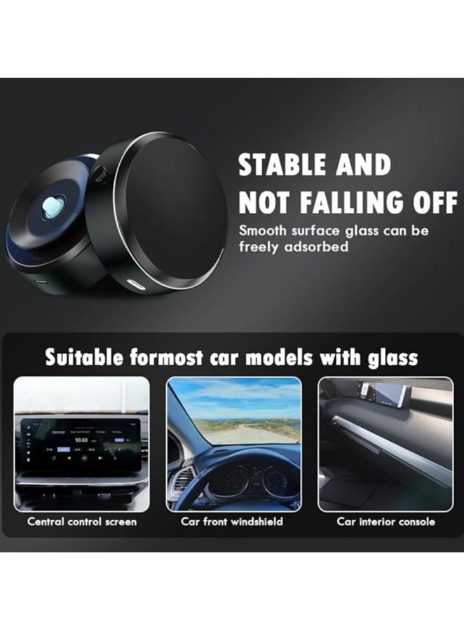 TIGER Magnetic Suction Cup Phone Holder for Car | Universal Car Phone Mount for Dashboard & Windshield | Compatible with iPhone 15, 14, 13 Pro Max, MagSafe Cases, All Phones | Secure, Adjustable, Easy Installation (Grey) - Image 5