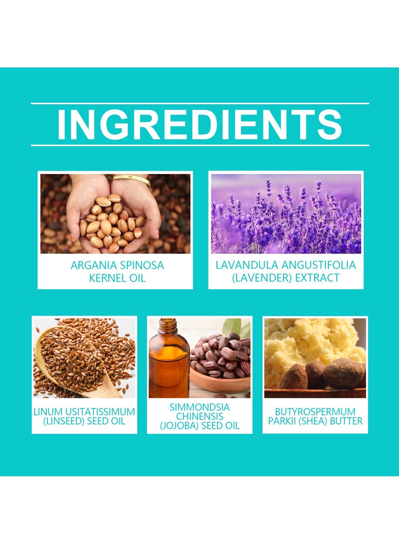 EELHOE Argan Oil Hydrating Hair Care Set, Argan Oil Shampoo And Conditioner, Moroccan Argan Oil For Hair, Shampoo And Conditioner Set For y Hair, Argan Oil Of Morocco Multicolor - Image 4