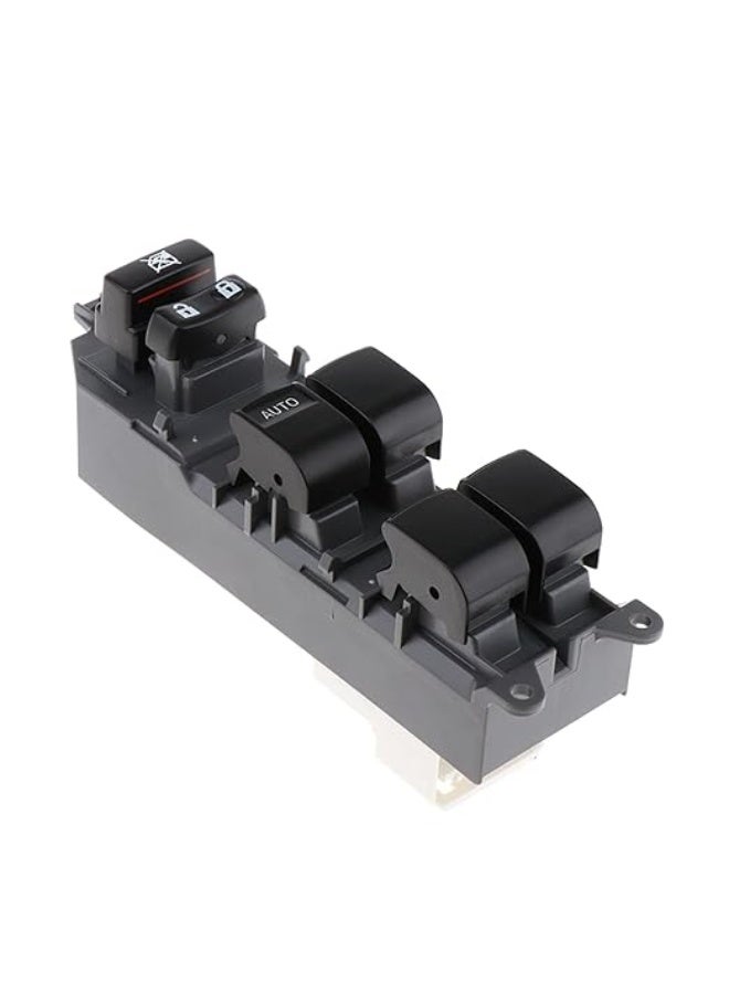 Toyota Yaris Power Window Master Switch Front Left Door Control Panel Compatible with 2014–2018 Models Black - Image 2