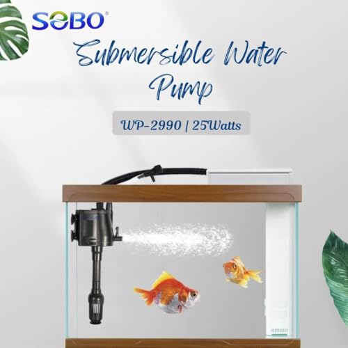 VAYINATO مضخة غاطسة موفرة للطاقة VAYINATO (Wp-2990، 25W، 1500L/H، قدرة الرفع: 1.5M) - Image 4