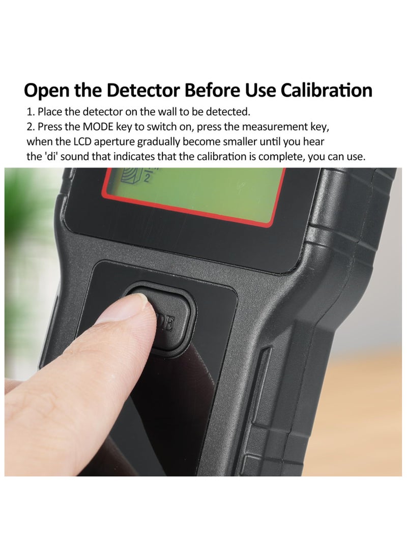 Stud Finder Wall Scanner, 7 in 1 Multifunction Stud Detector Wall Detector with HD LCD Display and Audio Alarm with 5 Modes  2 Functions for Studs Wood Metal and AC Wires Detection - Image 3