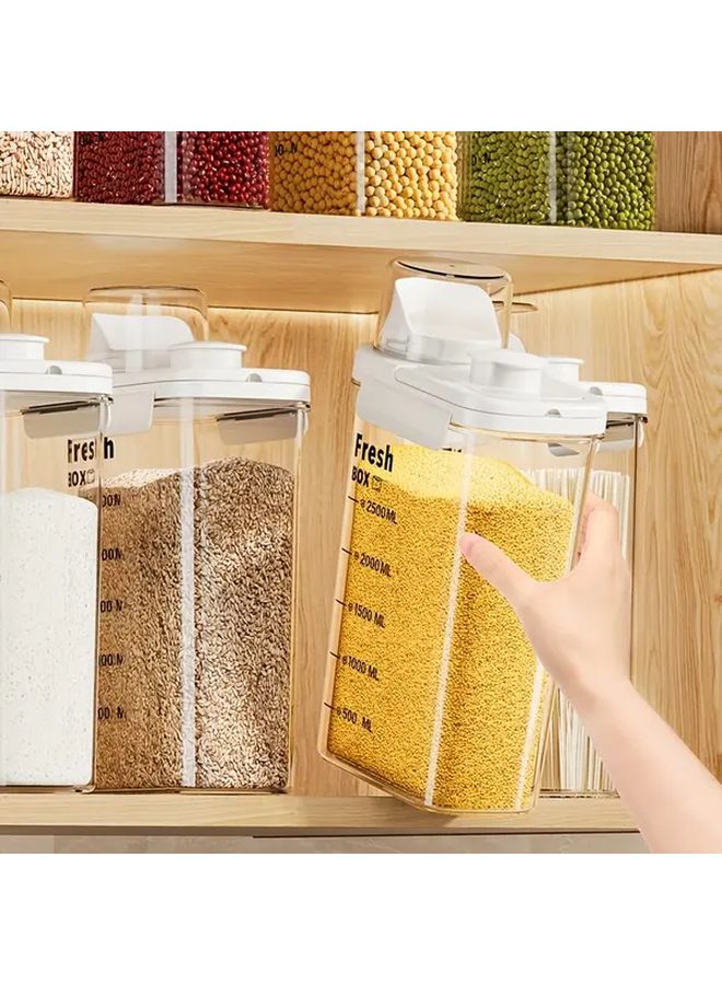 3 Pcs Bag Cover Storage Box Large Capacity Sealed Transplastic - Image 1