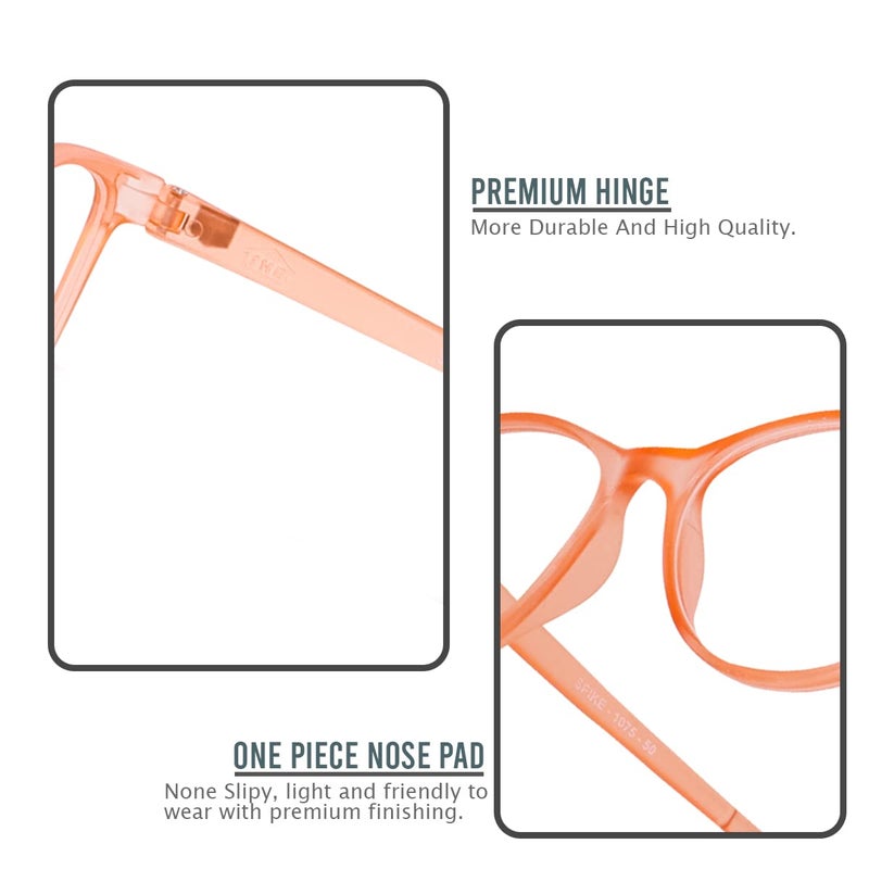 Eymen I Classic Non Prescription Clear Lens Glasses for Women Men Cateye Frame Eyeglasses Multiple Shades - Image 5