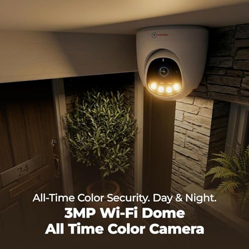 Trueview Smart Wi-Fi 3mp Indoor CCTV Camera Dome Security Camera for Home | Shop | Office | Wi-Fi Security Camera - Image 2