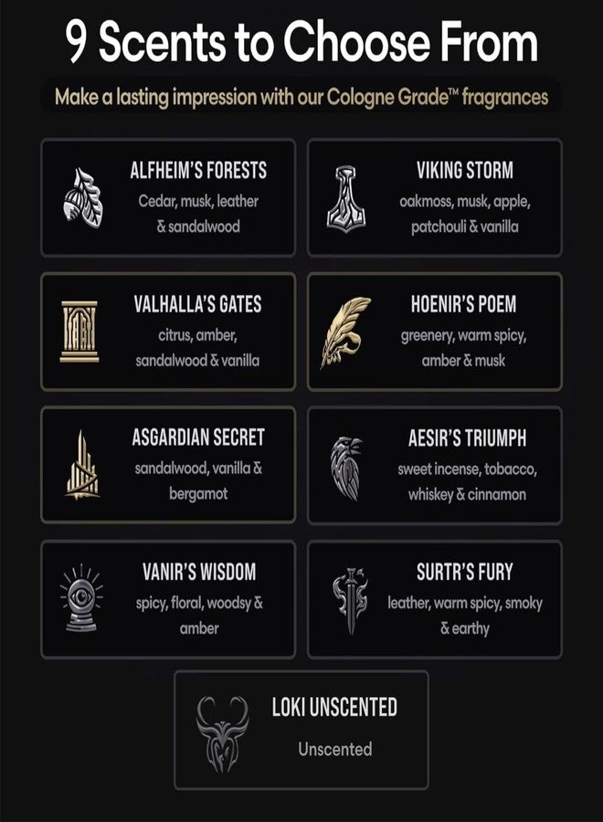 The Beard Struggle - Radiance Beard Wash & Conditioner Bundle - Silver Collection - Pack of 2, Alfheim's Forests - Nourish, Cleanse, Softens, & Strengthens Beard - Beard Wash and Conditioner for Men - Image 4