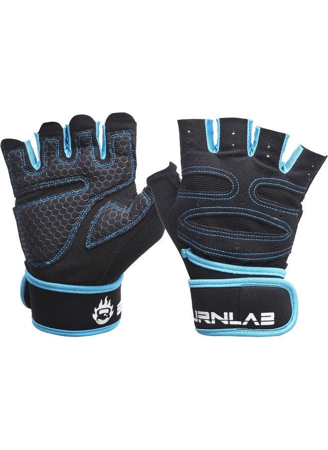 BURNLAB Basic Gym Gloves With Wrist Support  - Image 2