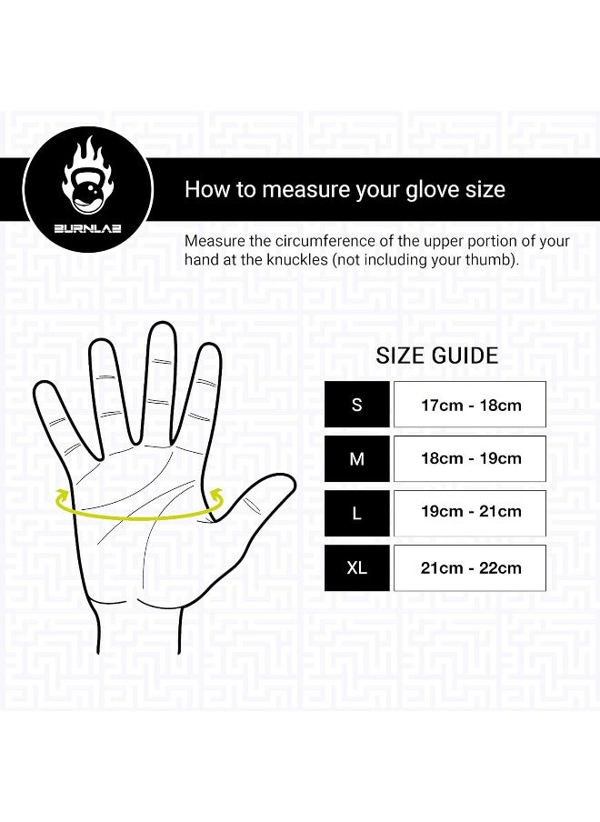 BURNLAB Basic Gym Gloves With Wrist Support  - Image 3