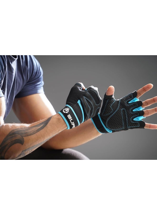 BURNLAB Basic Gym Gloves With Wrist Support  - Image 4