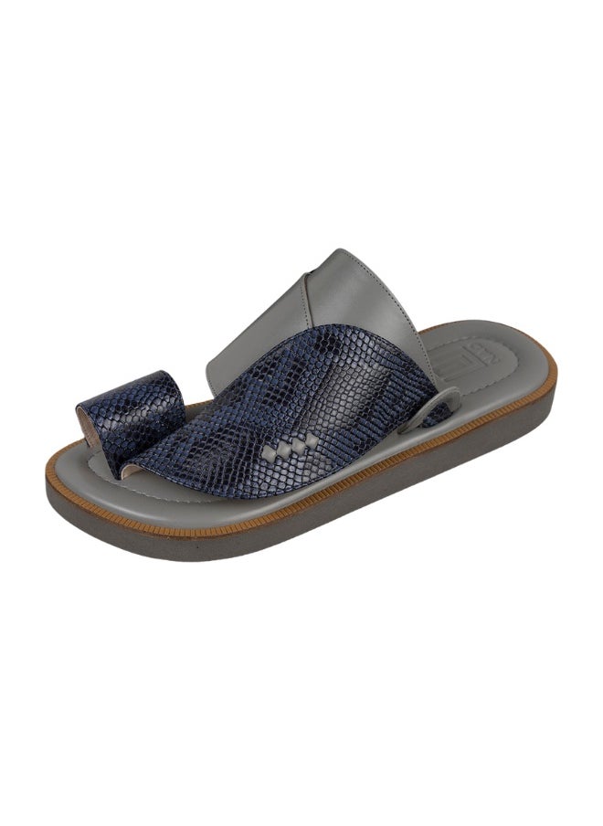 NAD Blue snake print arabic sandals  - Image 1