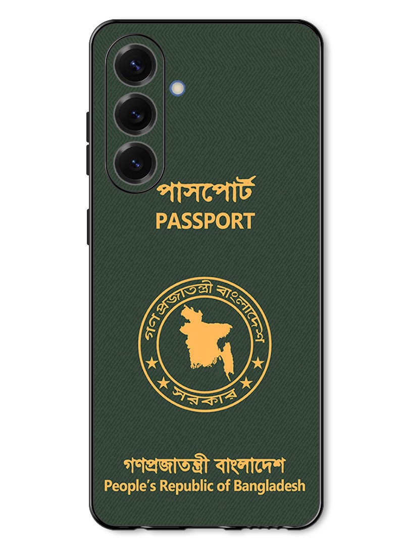 Theodor Case Compatible with Samsung Galaxy A37 Protection Shockproof Bumper Cover Bangladesh Passport - Image 1