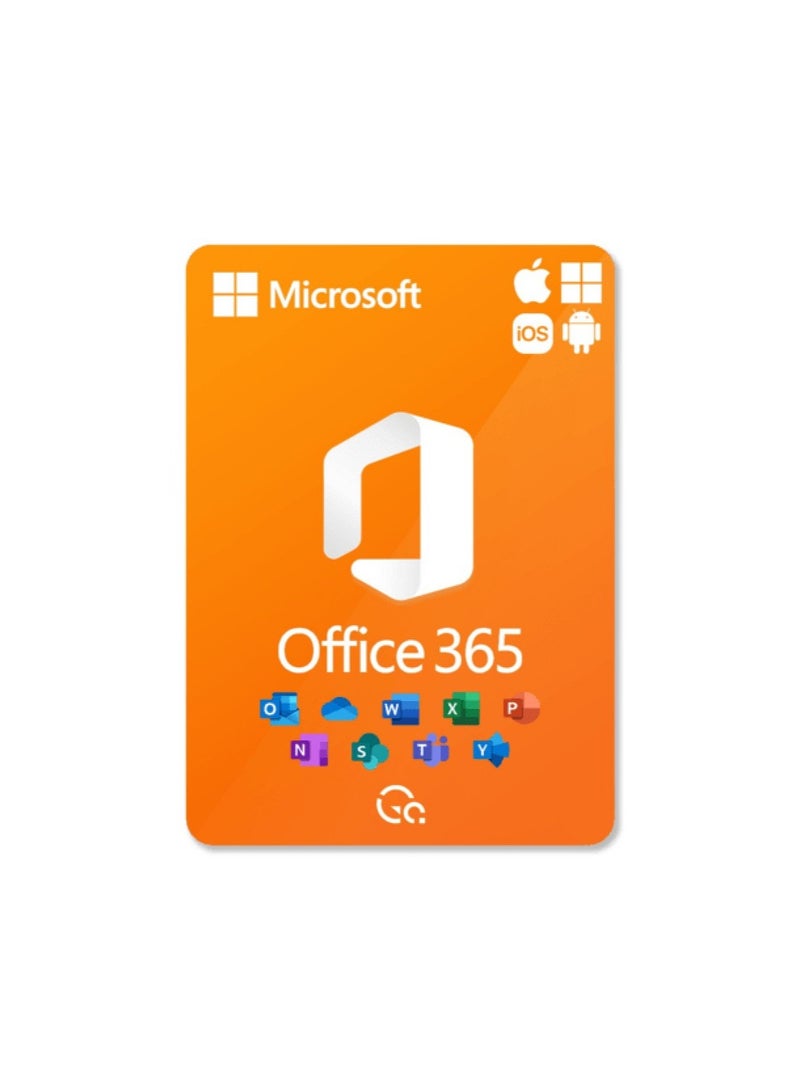 Office 365 (Account) - 5 devices - All platforms For One Year
