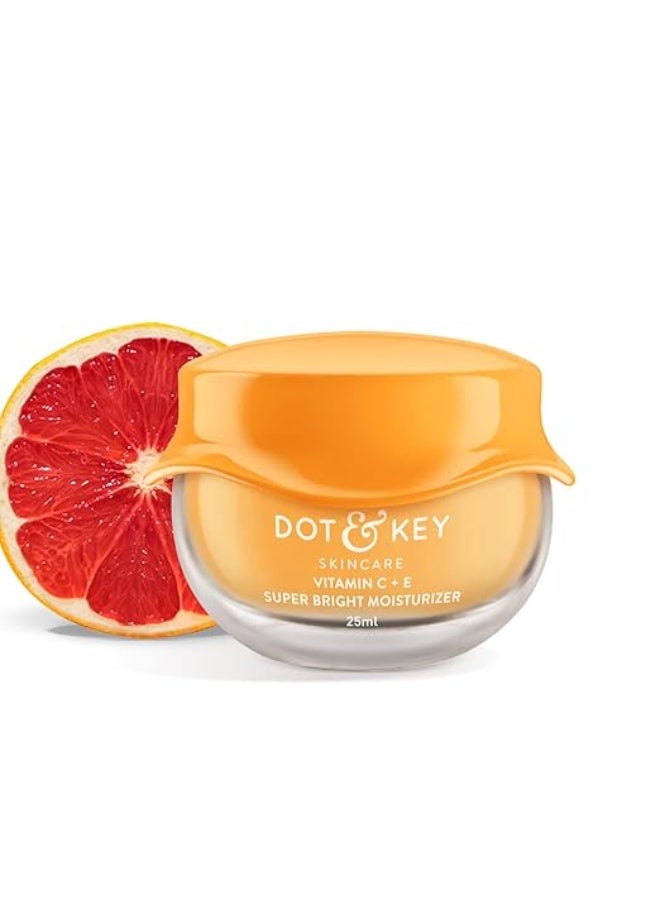 Dot & Key Vitamin C + E Sorbet Super Bright Moisturizer for Face | Vitamin C Face Cream For Glowing Skin | Reduces Skin Dullness | Oil Free & Lightweight | For All Skin Types | 25ml - Image 1