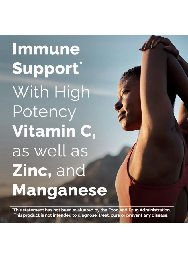 Emergen-C Emergen-C 1000mg Vitamin C Powder, with Antioxidants, B Vitamins and Electrolytes, Immunity Supplements for Immune Support, Caffeine Free Fizzy Drink Mix, Raspberry Flavor - 30 Count/1 Month Supply  - Image 3