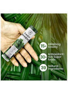 WELLBEING NUTRITION Pack Of 4 Daily Greens 15 Tablets  - Image 2