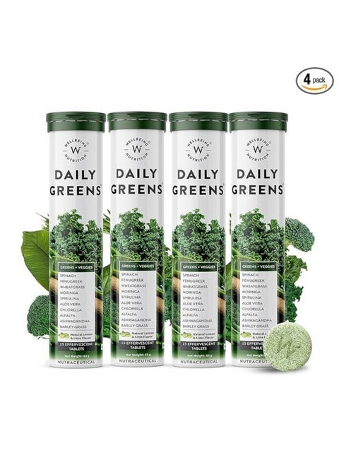 Pack Of 4 Daily Greens 15 Tablets