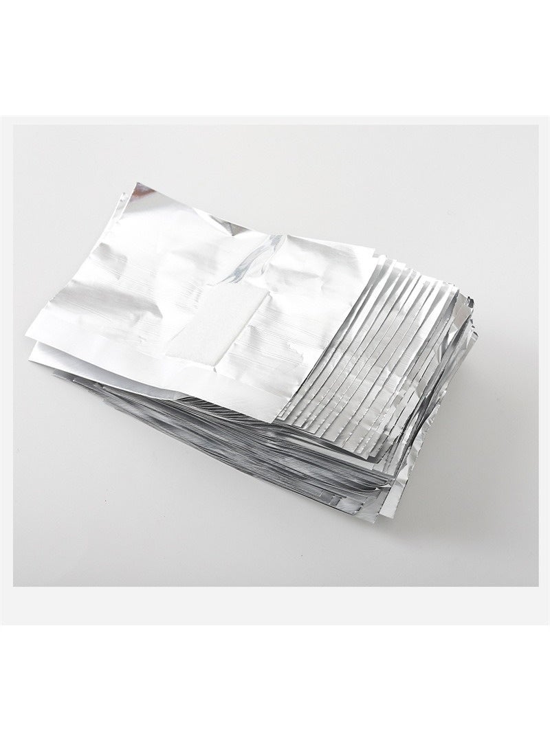 Ucanbe 100PCS Nail Polish Remover Foil Wraps – Pre-Cut Aluminum Foil with Cotton Pads for Easy Gel Polish Removal, Salon & Home Use - Image 4