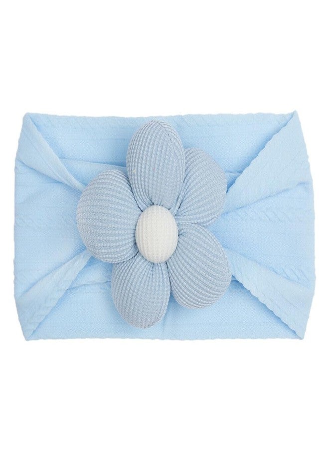 AUTOWRAP 6 Colors Nylon Baby Girl Bows and Headbands for Infant New Born Toddler Kids Big Headbands Headwrap Hair Accessories Hairbands for Newborn - Image 5
