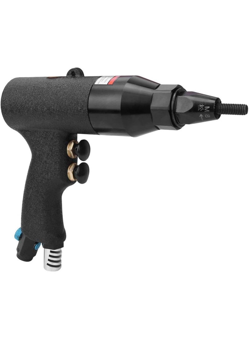 GGOOT Rivet Nut Tool M8-M10 Threaded Screw Adapter, Pneumatic Riveting Nut Tool for Rivet Gun, Compatible with Pneumatic Rivet Nut Gun and Air Riveting Tool, Hardware Supplies - Image 2