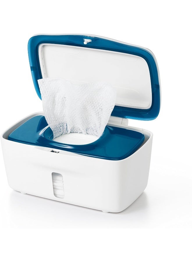 OXO Tot Perfect Pull Wipes Dispenser, Navy, 1 Count (Pack of 1) - Image 1