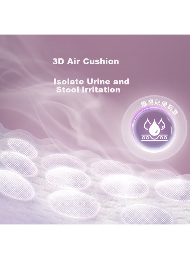 Suitsky Rose Moisturizing Sensitive Skin Training Pants Size L 24 Pieces Ultra Thin Breathable Baby Diapers - Image 3
