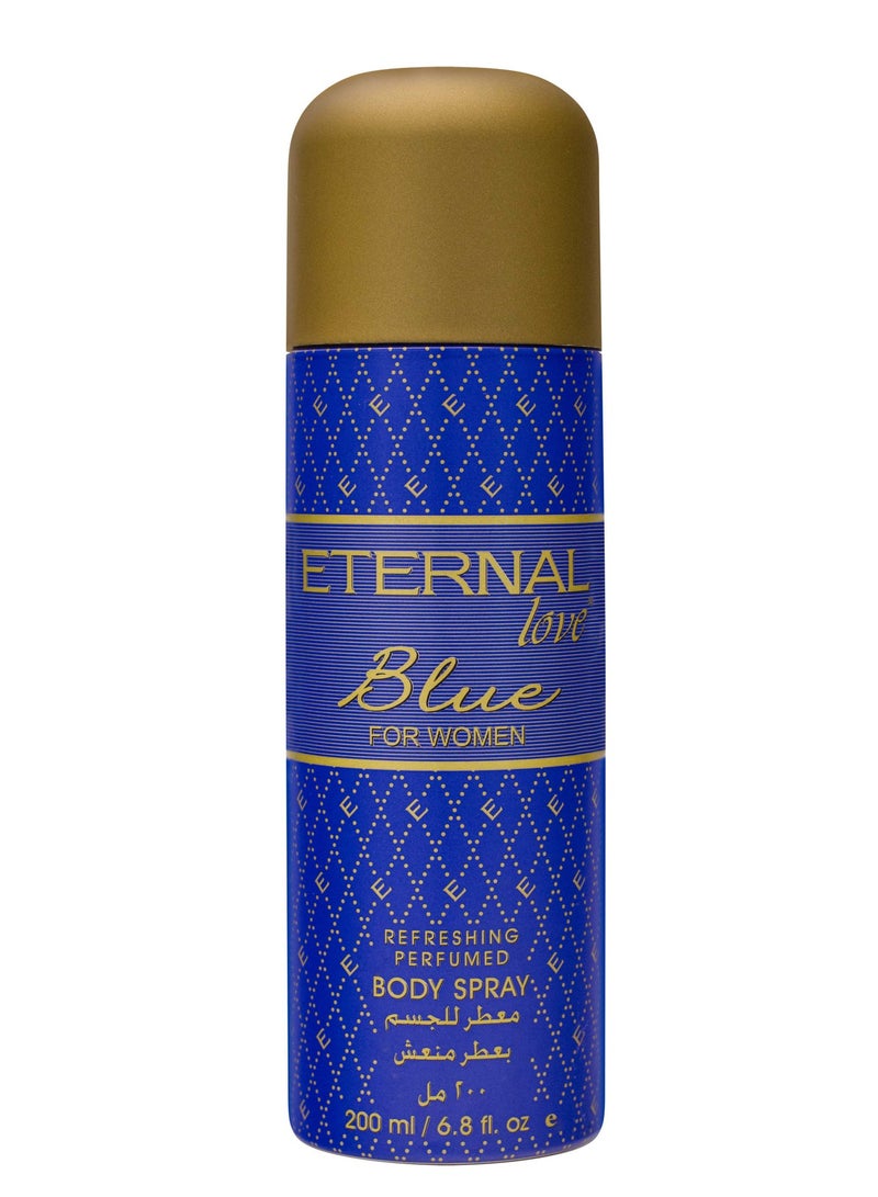Eternal Love 200ml Body Spray Blue Men & Eternal Love 200ml Body Spray Blue WomenBundle - Image 3