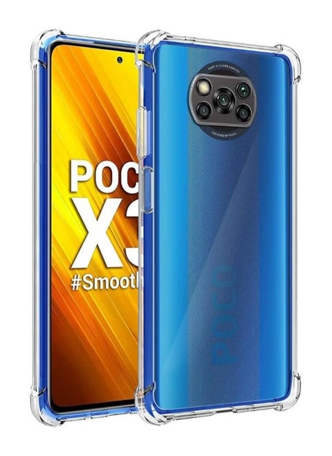 Shockproof Transparent Case Compatible with Xiaomi Poco X3 - X3 Pro