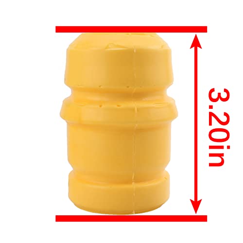Carbbia Jounce Bumpers, 52087636AC Front Bump Stop Compatible with Ram 1500 2500 3500 Pickup 1997-2002, Compatible with Wrangler TJ 1996-2006, Compatible with Grand Cherokee ZJ 1993-1998, 2 Pack - Image 2