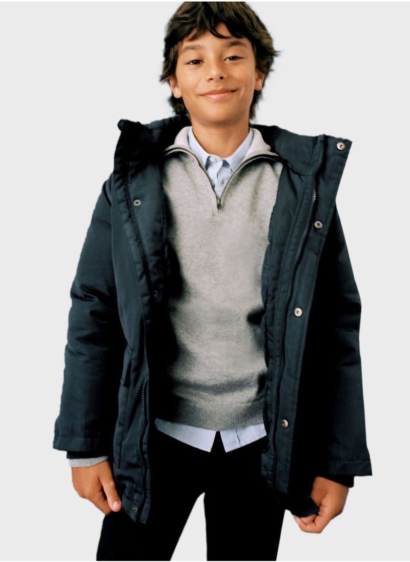 MANGO - Kids Aldov Essential Jacket - Image 1