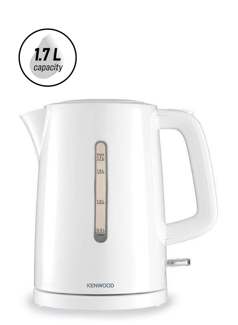 KENWOOD Kettle, Removable Mesh Filter, Plastic 1.7 L 2200 W ZJP00.000WH White - Image 1